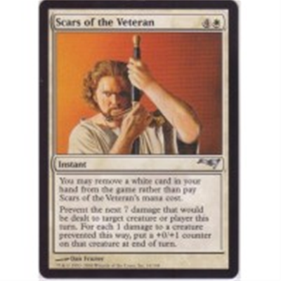 MTG SCARS OF THE VETERAN