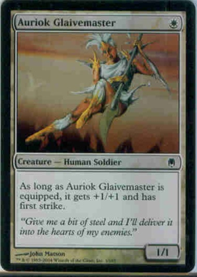 MTG AURIOK GLAIVEMASTER (FOIL)