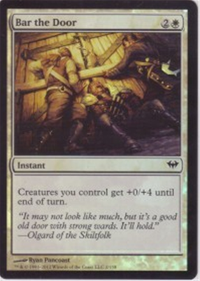 MTG BAR THE DOOR (FOIL)