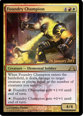 MTG FOUNDRY CHAMPION (FOIL)