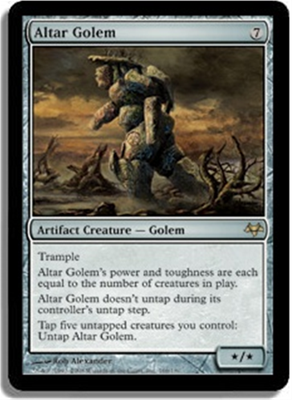 MTG ALTAR GOLEM