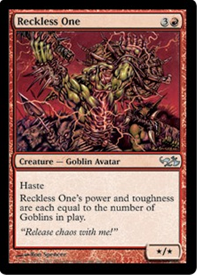 MTG RECKLESS ONE