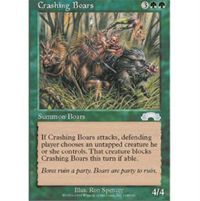 MTG CRASHING BOARS