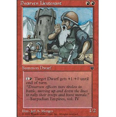 MTG DWARVEN LIEUTENANT