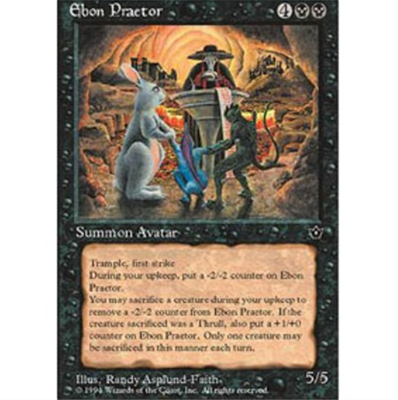 MTG EBON PRAETOR