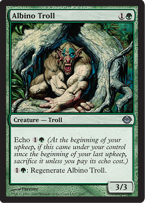 MTG ALBINO TROLL