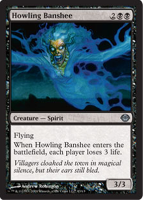 MTG HOWLING BANSHEE