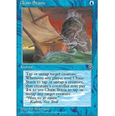 MTG CHAIN STASIS