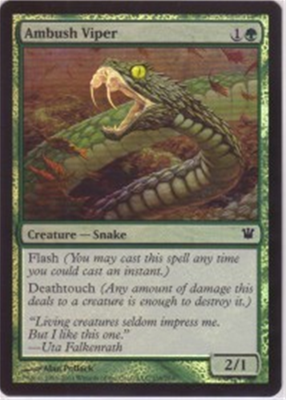 MTG AMBUSH VIPER (FOIL)