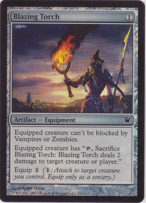 MTG BLAZING TORCH (FOIL)