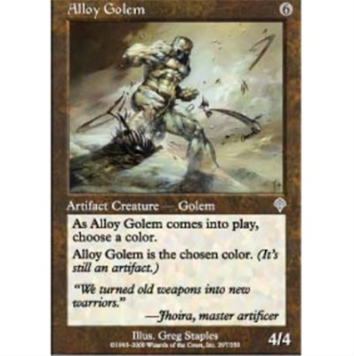 MTG ALLOY GOLEM