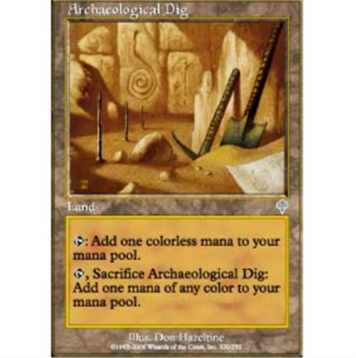 MTG ARCHAEOLOGICAL DIG