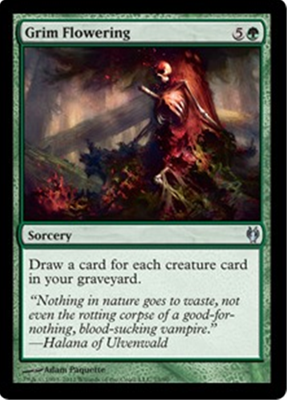 MTG GRIM FLOWERING