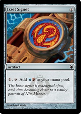 MTG IZZET SIGNET