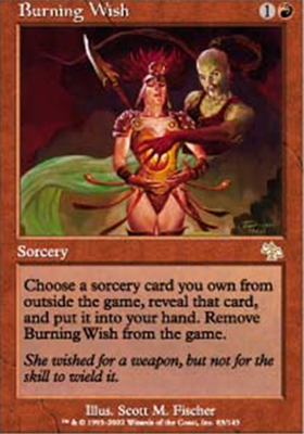 MTG BURNING WISH