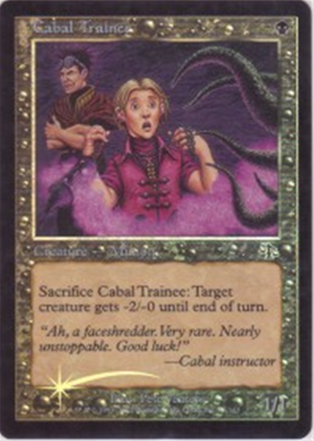 MTG CABAL TRAINEE (FOIL)