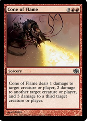 MTG CONE OF FLAME