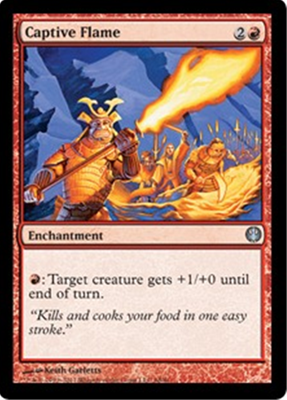 MTG CAPTIVE FLAME