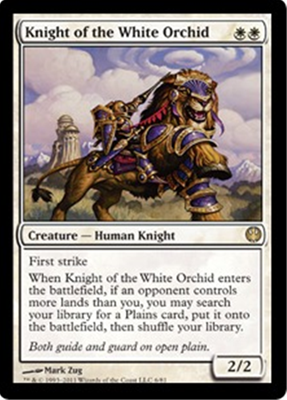 MTG KNIGHT O/T WHITE ORCHID