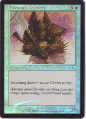 MTG AKROMAS DEVOTED (FOIL)