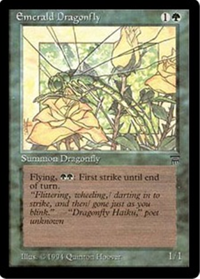 MTG EMERALD DRAGONFLY