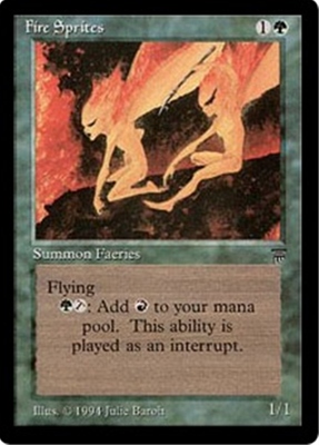 MTG FIRE SPRITES