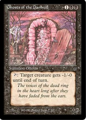 MTG GHOSTS OF THE DAMNED