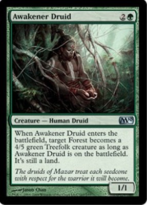 MTG AWAKENER DRUID