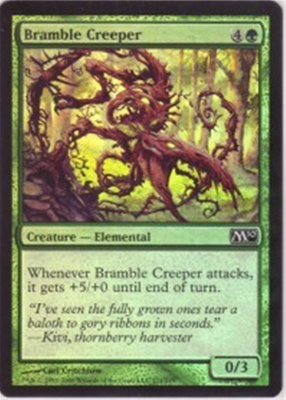 MTG BRAMBLE CREEPER (FOIL)