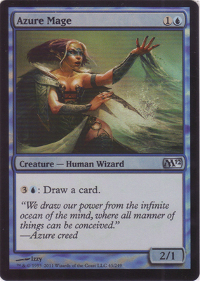 MTG AZURE MAGE (FOIL)