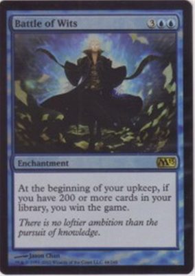 MTG BATTLE OF WITS (FOIL)