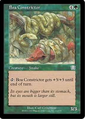 MTG BOA CONSTRICTOR