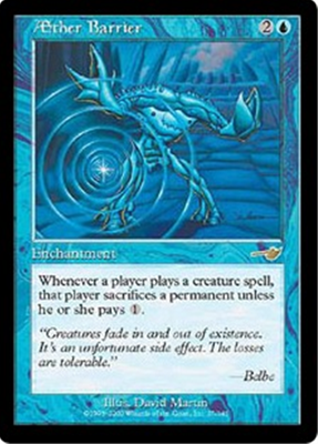 MTG AETHER BARRIER