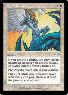 MTG ANGELIC FAVOR