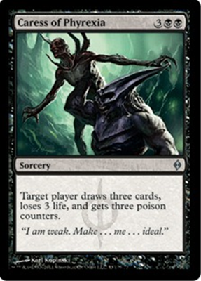 MTG CARESS OF PHYREXIA