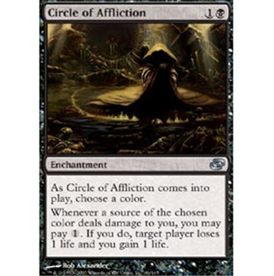 MTG CIRCLE OF AFFLICTION