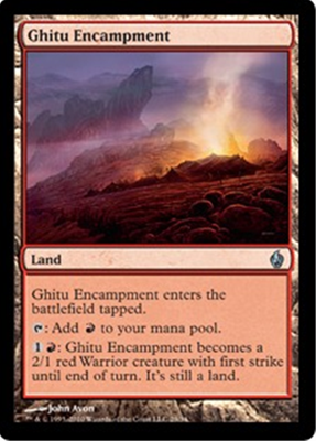 MTG GHITU ENCAMPMENT (FOIL)