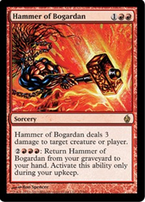 MTG HAMMER OF BOGARDEN (FOIL)