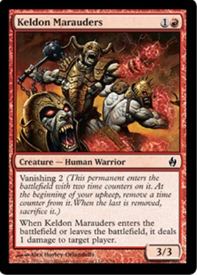 MTG KELDON MARAUDERS (FOIL)