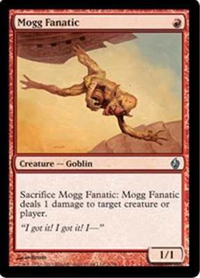 MTG MOGG FANATIC (FOIL)