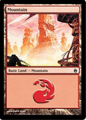 MTG MOUNTAIN (AVON) (FOIL)