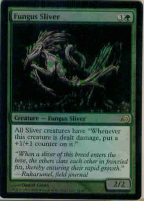 MTG FUNGUS SLIVER (FOIL)