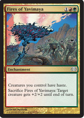 MTG FIRES OF YAVIMAYA