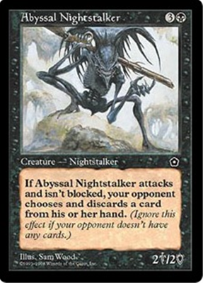 MTG ABYSSAL NIGHTSTALKER