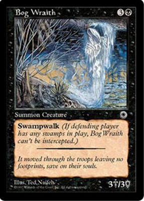 MTG BOG WRAITH