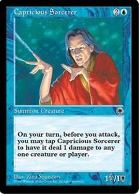 MTG CAPRICIOUS SORCERER