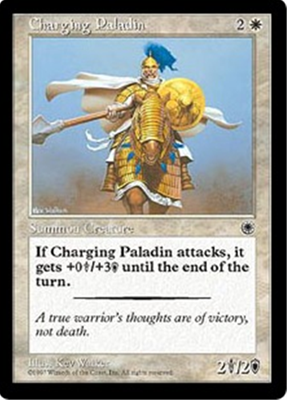 MTG CHARGING PALADIN