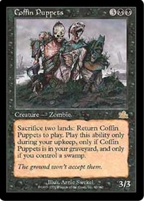 MTG COFFIN PUPPETS