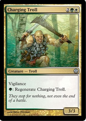 MTG CHARGING TROLL