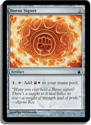 MTG BOROS SIGNET